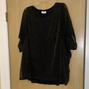 💛💛STUNNING PLUS SIZE 3X SPARKLE TOP💛💛